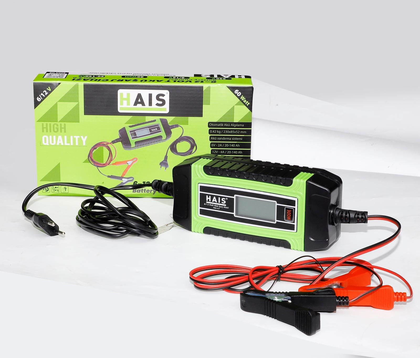 HAIS PRO 4.0 6-12 VOLT AKÜ SARJ CIHAZI